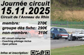 Sortie à l’Anneau du Rhin : les inscriptions sont ouvertes