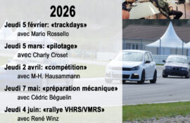 05.02.2026 – Conférence initiatique “trackdays”